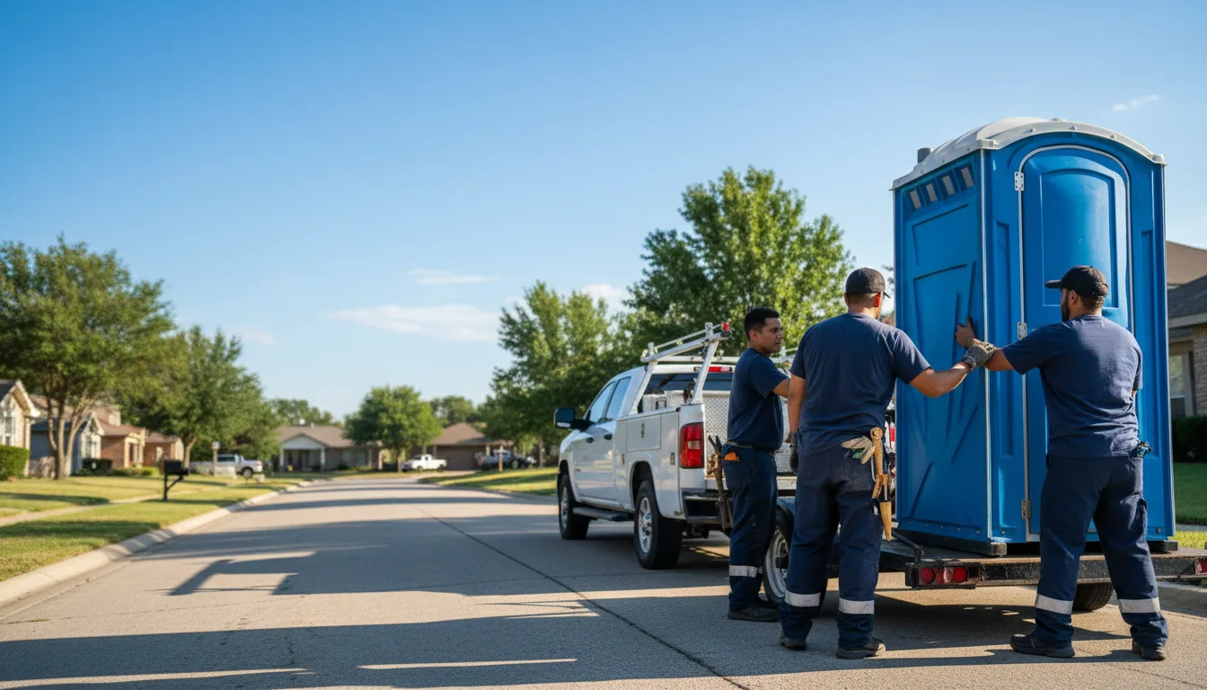 Portable Toilet Rental in Plainview, TX near me